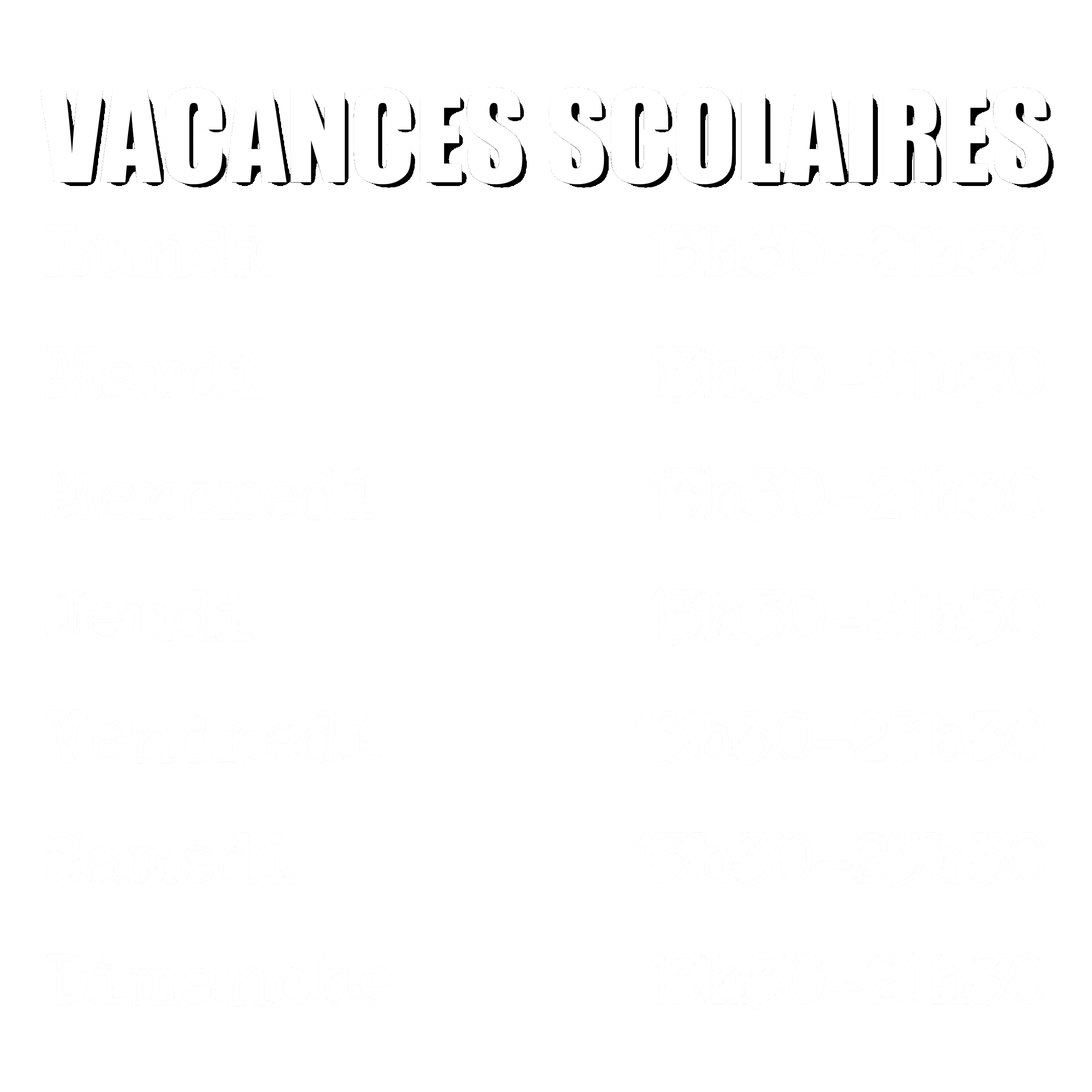 horaires vacances escape game rush out bethune